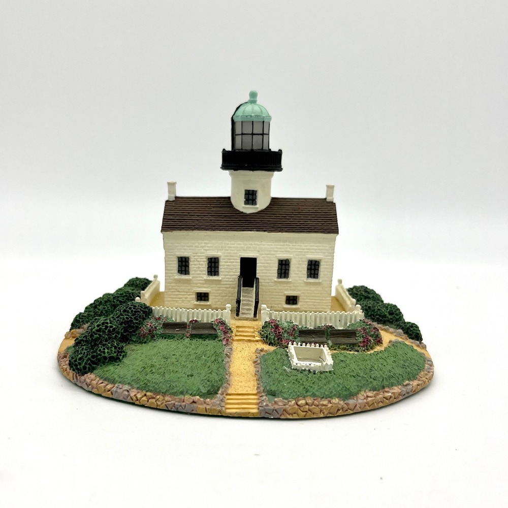 The Danbury Mint Old Point Loma Lighthouse Replica Historic American